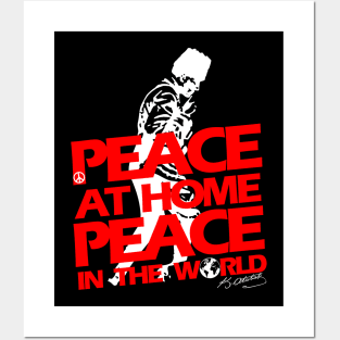 Peace at Home Peace in the World Posters and Art